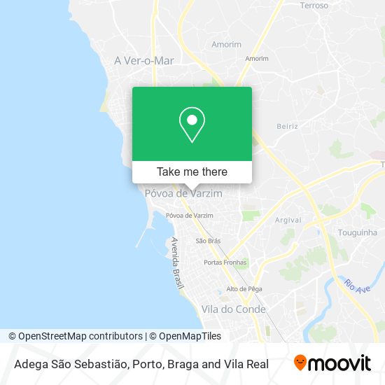 Adega São Sebastião map