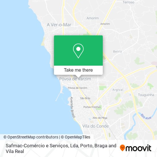 Safmac-Comércio e Serviços, Lda map