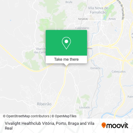 Vivalight Healthclub Vitória map