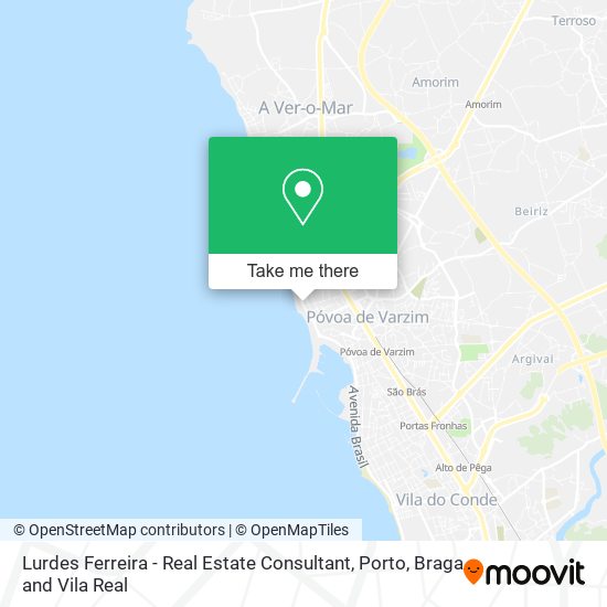 Lurdes Ferreira - Real Estate Consultant map