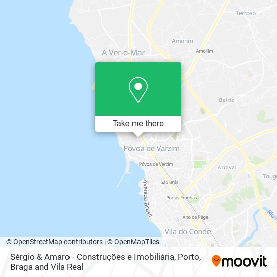 Sérgio & Amaro - Construções e Imobiliária map
