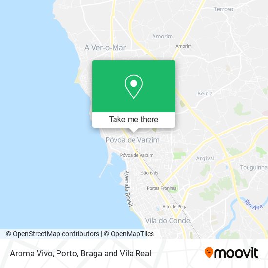 Aroma Vivo mapa