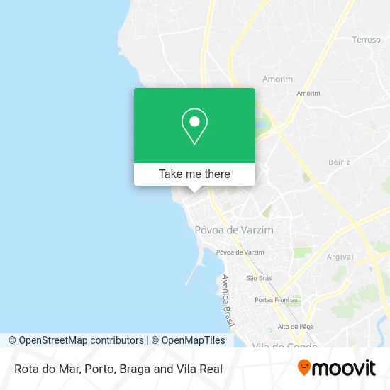 Rota do Mar map
