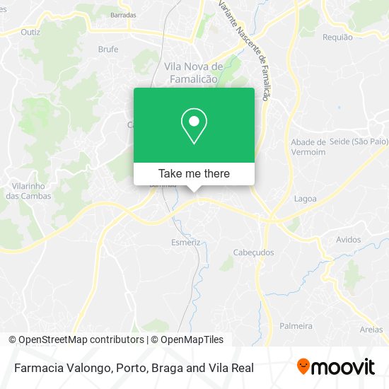 Farmacia Valongo map