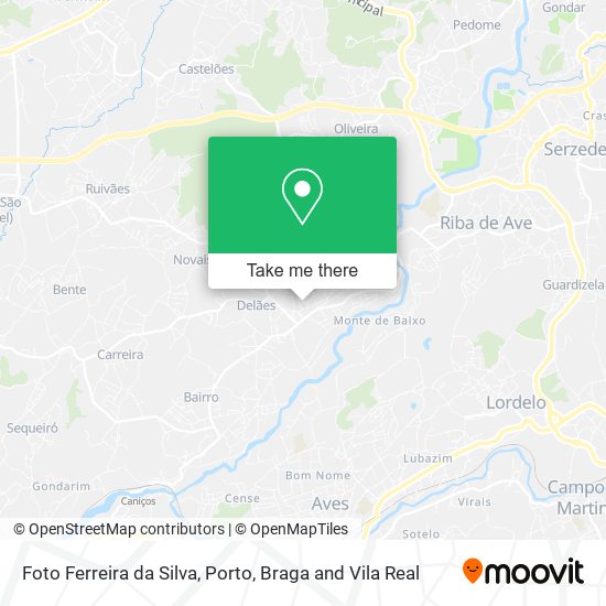 Foto Ferreira da Silva mapa