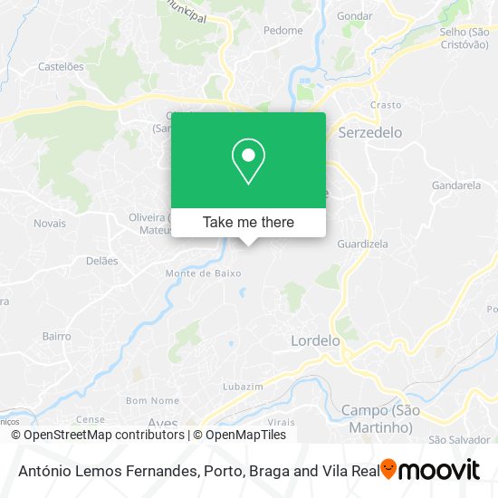 António Lemos Fernandes mapa