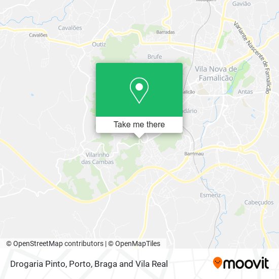 Drogaria Pinto map