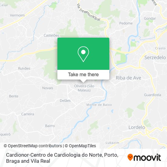 Cardionor-Centro de Cardiologia do Norte map