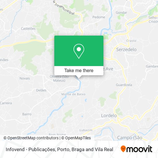 Infovend - Publicações map