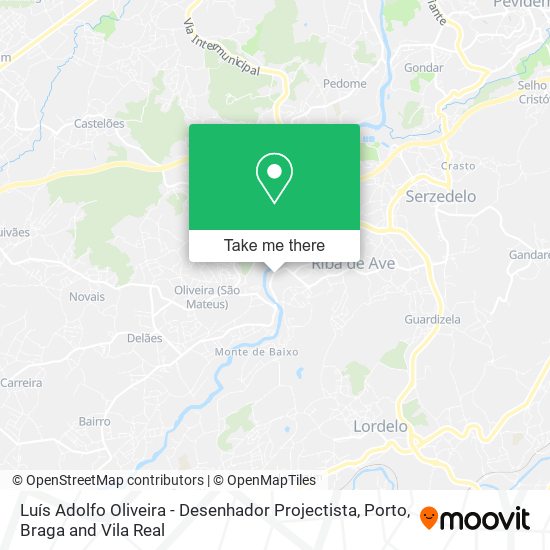 Luís Adolfo Oliveira - Desenhador Projectista map