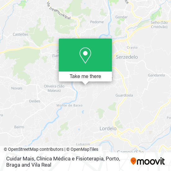 Cuidar Mais, Clínica Médica e Fisioterapia map