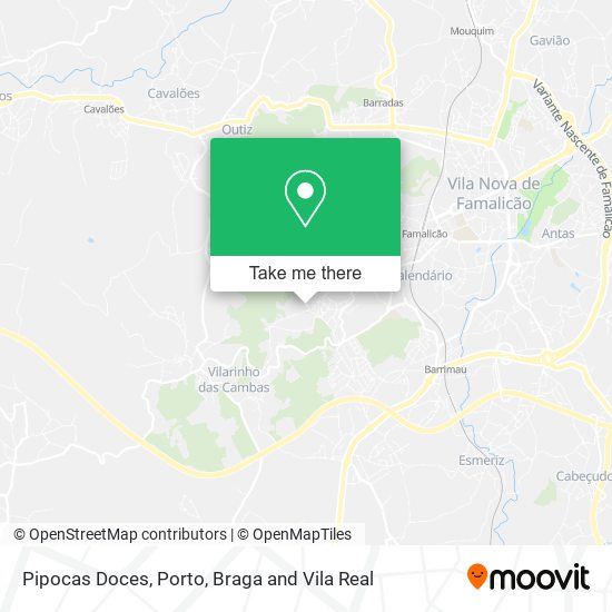 Pipocas Doces map