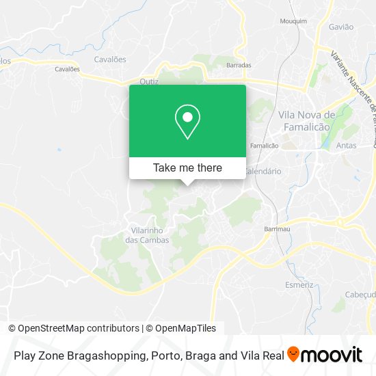 Play Zone Bragashopping map