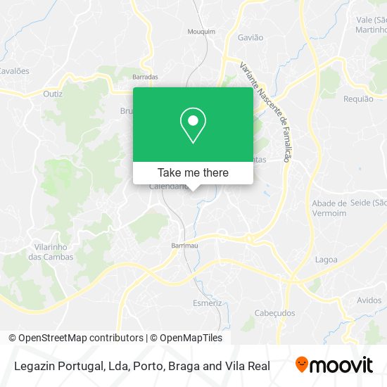 Legazin Portugal, Lda map