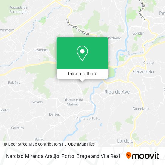 Narciso Miranda Araújo mapa