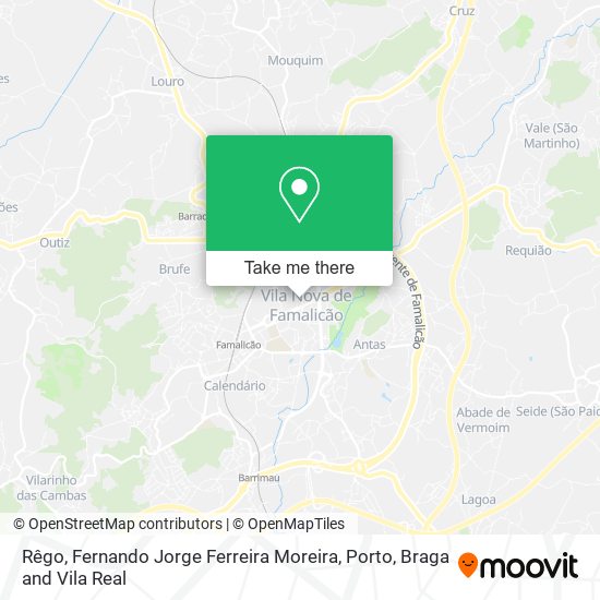 Rêgo, Fernando Jorge Ferreira Moreira map