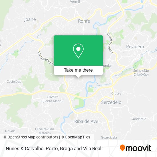 Nunes & Carvalho map