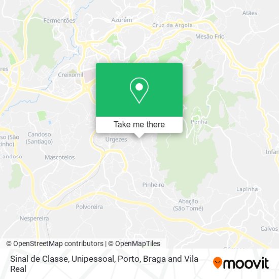 Sinal de Classe, Unipessoal map