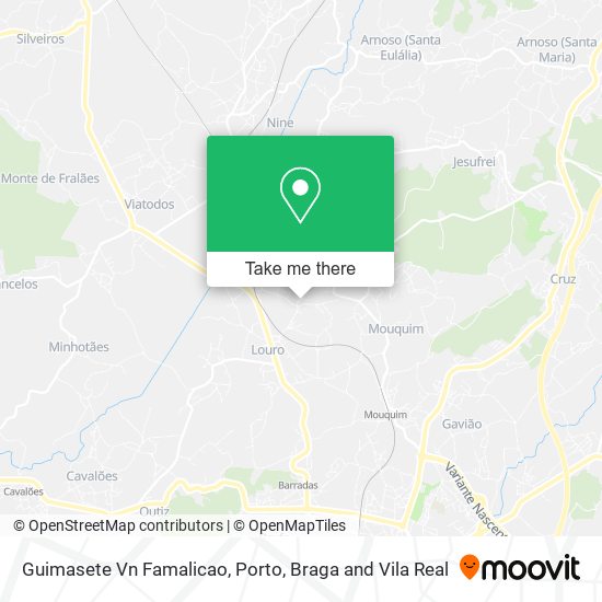 Guimasete Vn Famalicao map