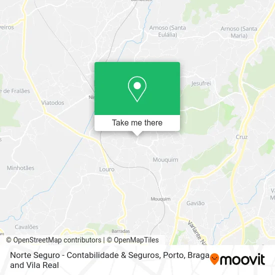 Norte Seguro - Contabilidade & Seguros map