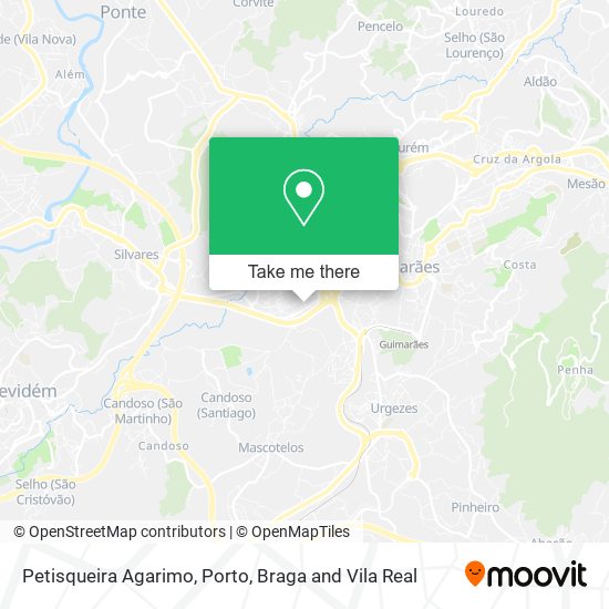 Petisqueira Agarimo map