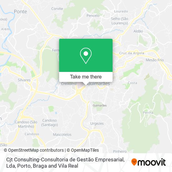 Cjt Consulting-Consultoria de Gestão Empresarial, Lda map