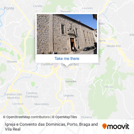 Igreja e Convento das Domínicas map