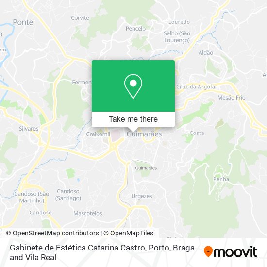 Gabinete de Estética Catarina Castro map