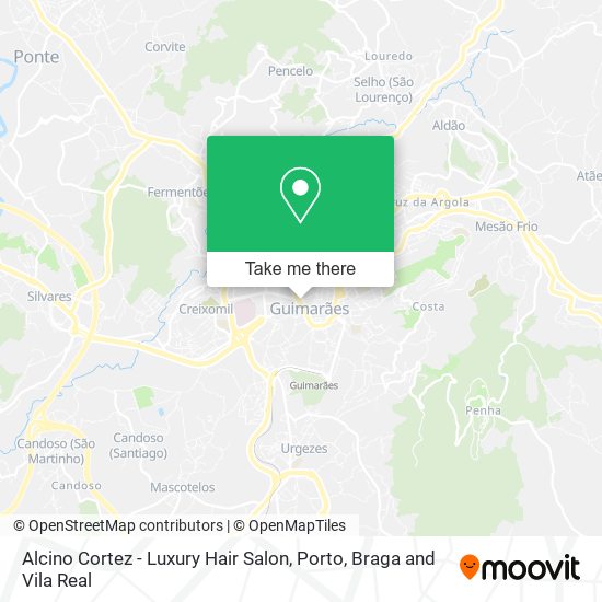 Alcino Cortez - Luxury Hair Salon map