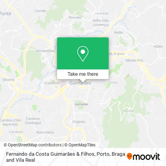 Fernando da Costa Guimarães & Filhos map