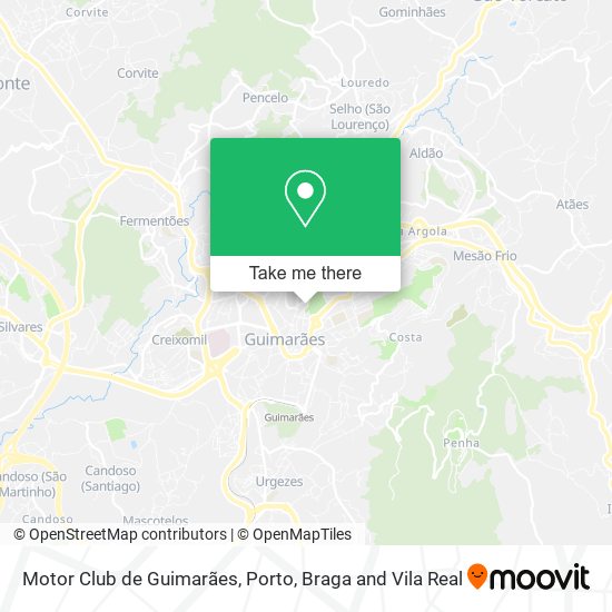 Motor Club de Guimarães map