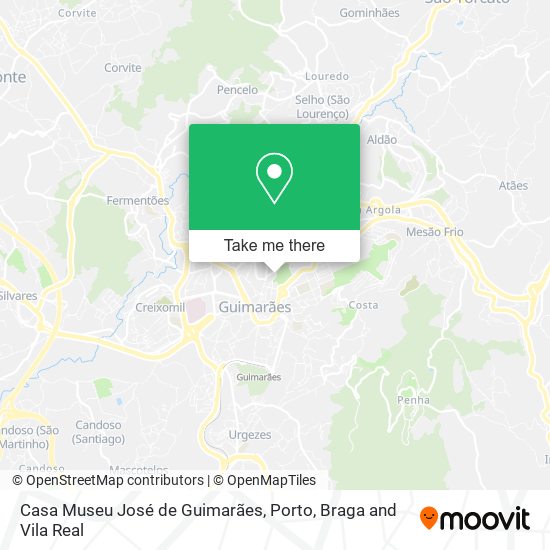 Casa Museu José de Guimarães map