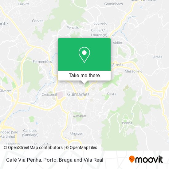 Café Via Penha map