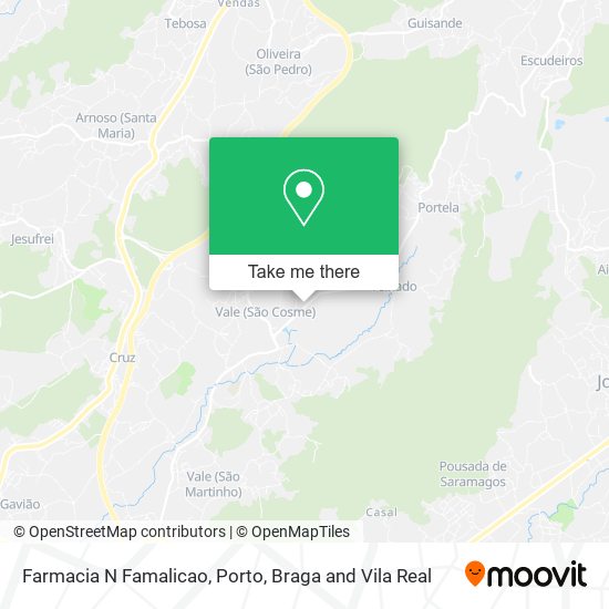 Farmacia N Famalicao mapa