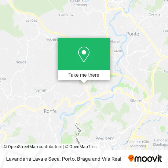 Lavandaria Lava e Seca map