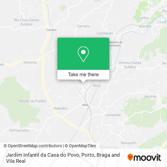 Jardim Infantil da Casa do Povo map