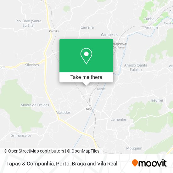 Tapas & Companhia map