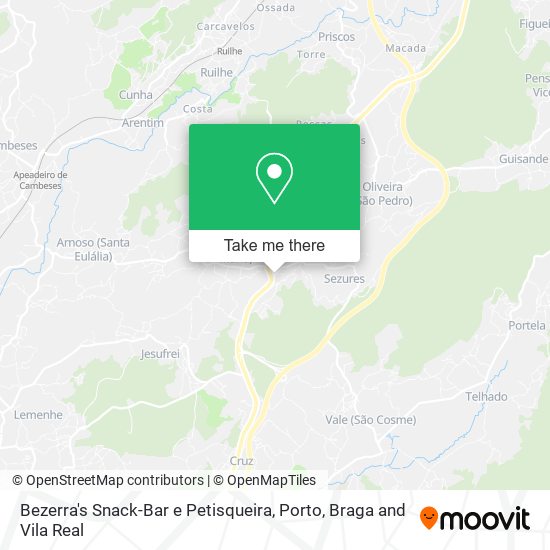 Bezerra's Snack-Bar e Petisqueira map