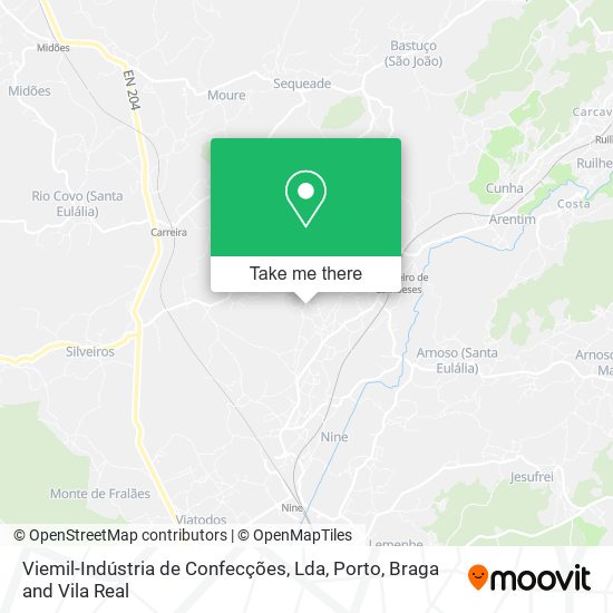 Viemil-Indústria de Confecções, Lda map
