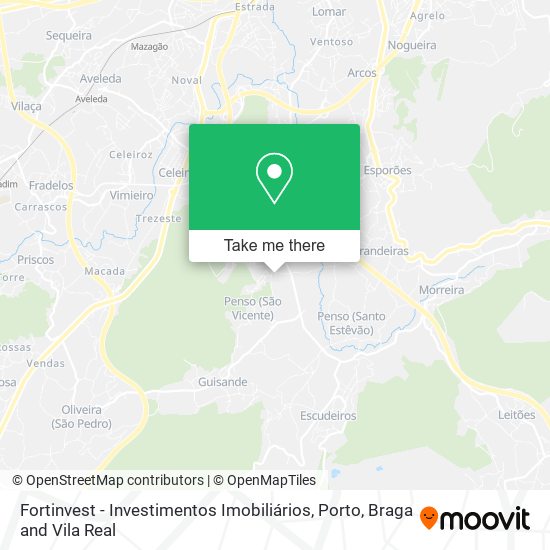 Fortinvest - Investimentos Imobiliários map