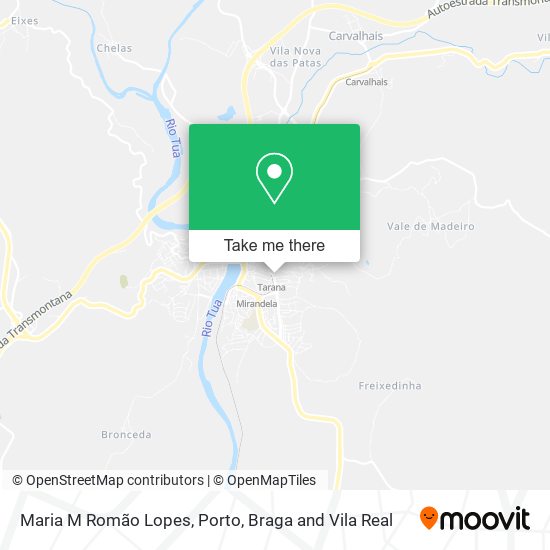 Maria M Romão Lopes map