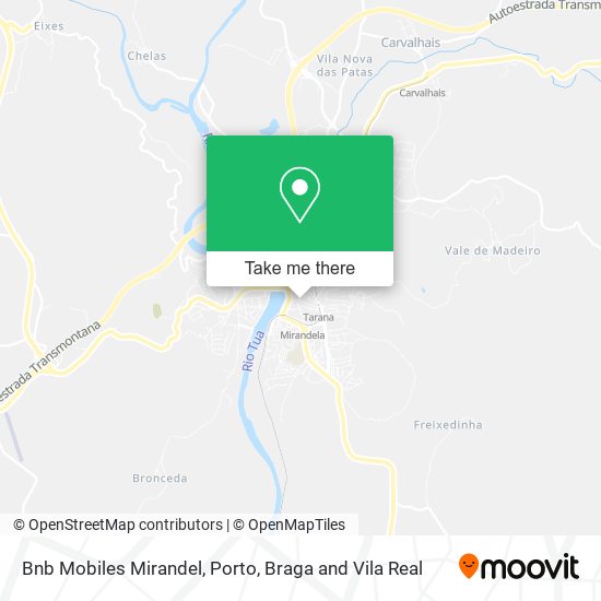 Bnb Mobiles Mirandel map