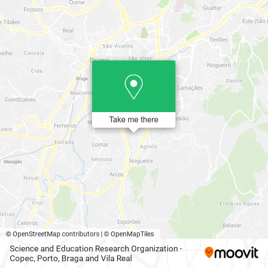 Science and Education Research Organization - Copec map