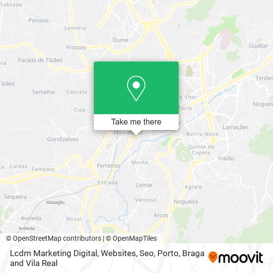 Lcdm Marketing Digital, Websites, Seo map