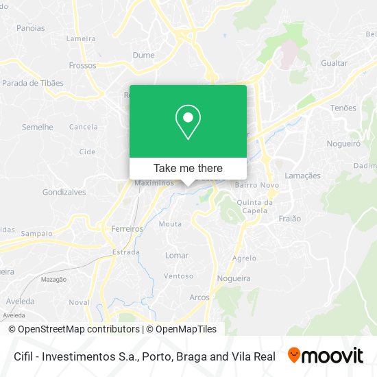 Cifil - Investimentos S.a. map