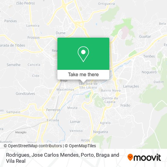 Rodrigues, Jose Carlos Mendes map