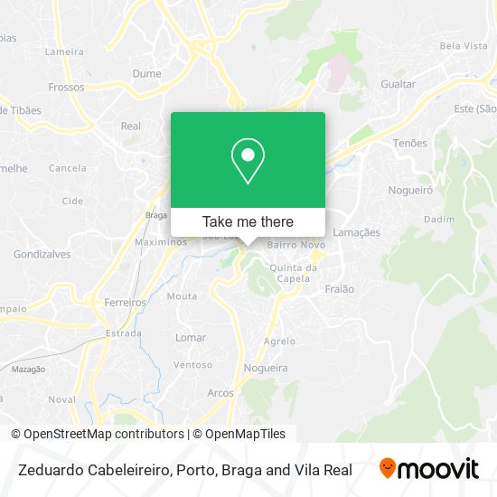 Zeduardo Cabeleireiro map