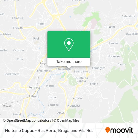 Noites e Copos - Bar map