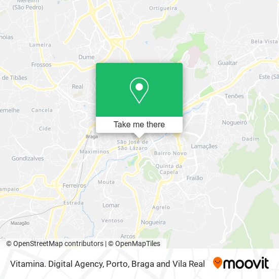 Vitamina. Digital Agency map