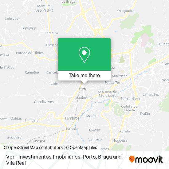 Vpr - Investimentos Imobiliários map